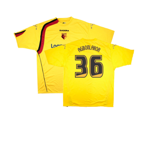 Watford 2005-06 Home Shirt (XL) (Very Good) (Agbonlahor 36)