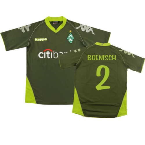 Werder Bremen 2007-08 Away Shirt (S) (Excellent) (Boenisch 2)