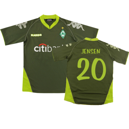 Werder Bremen 2007-08 Away Shirt (S) (Excellent) (Jensen 20)