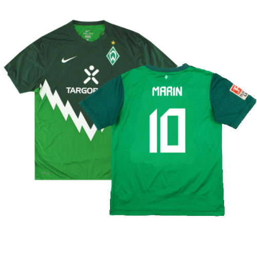 Werder Bremen 2010-11 Home Shirt (Excellent) (Marin 10)