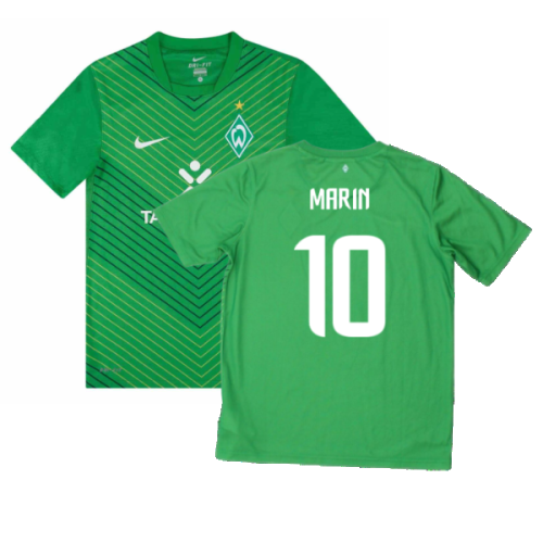 Werder Bremen 2011-12 Home Shirt (M) (Very Good) (Marin 10)