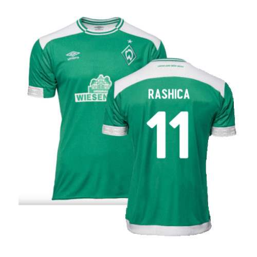 Werder Bremen 2018-19 Home Shirt (M) (Mint) (Rashica 11)