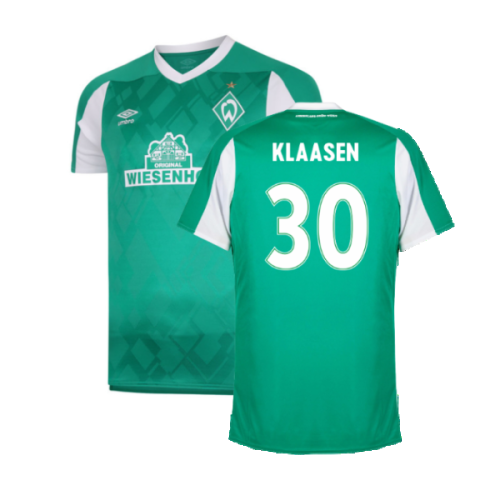 Werder Bremen 2020-21 Home Shirt (S) (BNWT) (KLAASEN 30)