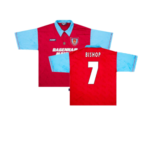 West Ham 1995-97 Home (L) (Excellent) (Bishop 7)