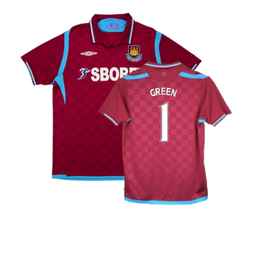 West Ham 2009-10 Home (XL) (Excellent) (Green 1)