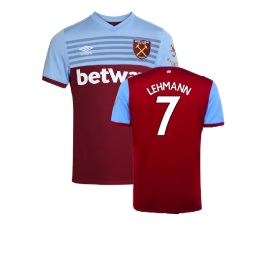 West Ham United 2019-20 Home Shirt (S) (Good) (Lehmann 7)