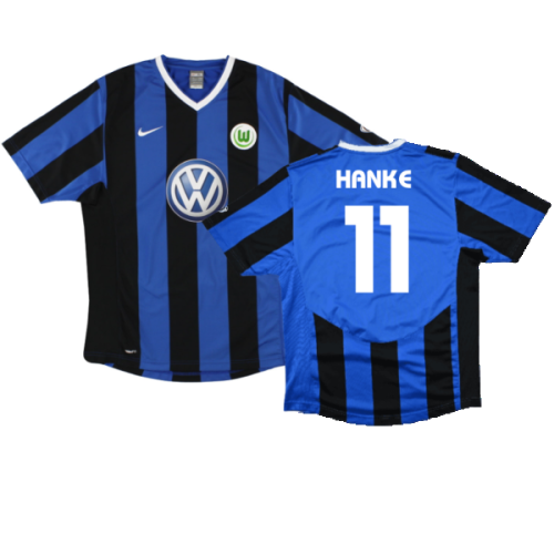 Wolfsburg 2007-08 Away Shirt (XL) (Excellent) (Hanke 11)