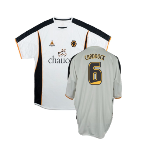 Wolves 2006-07 Away Shirt (XL) (Very Good) (Craddock 6)