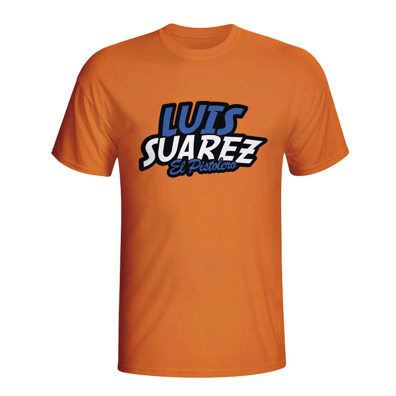 Luis Suarez Comic Book T-shirt (orange) - Kids