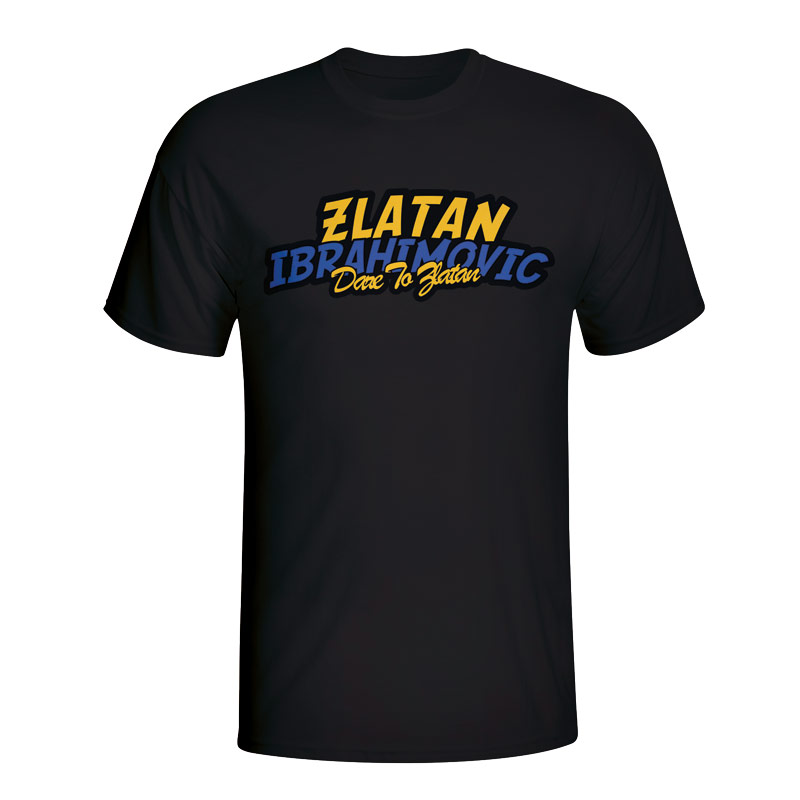 Zlatan Ibrahimovic Comic Book T-shirt (black)