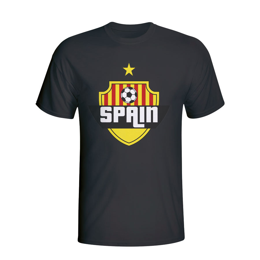 Spain Country Logo T-shirt (black)