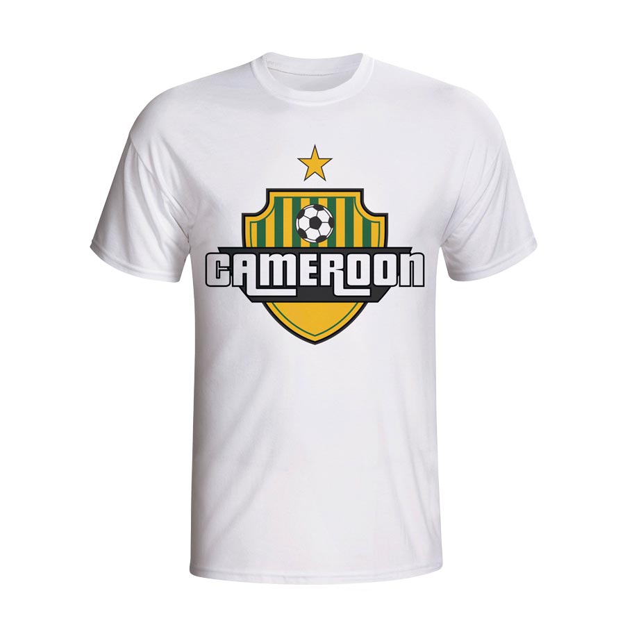 Cameroon Country Logo T-shirt (white)