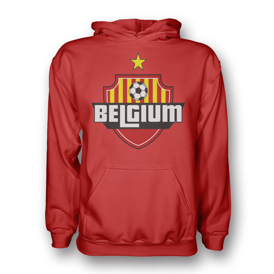 Belgium Country Logo Hoody (red) - Kids