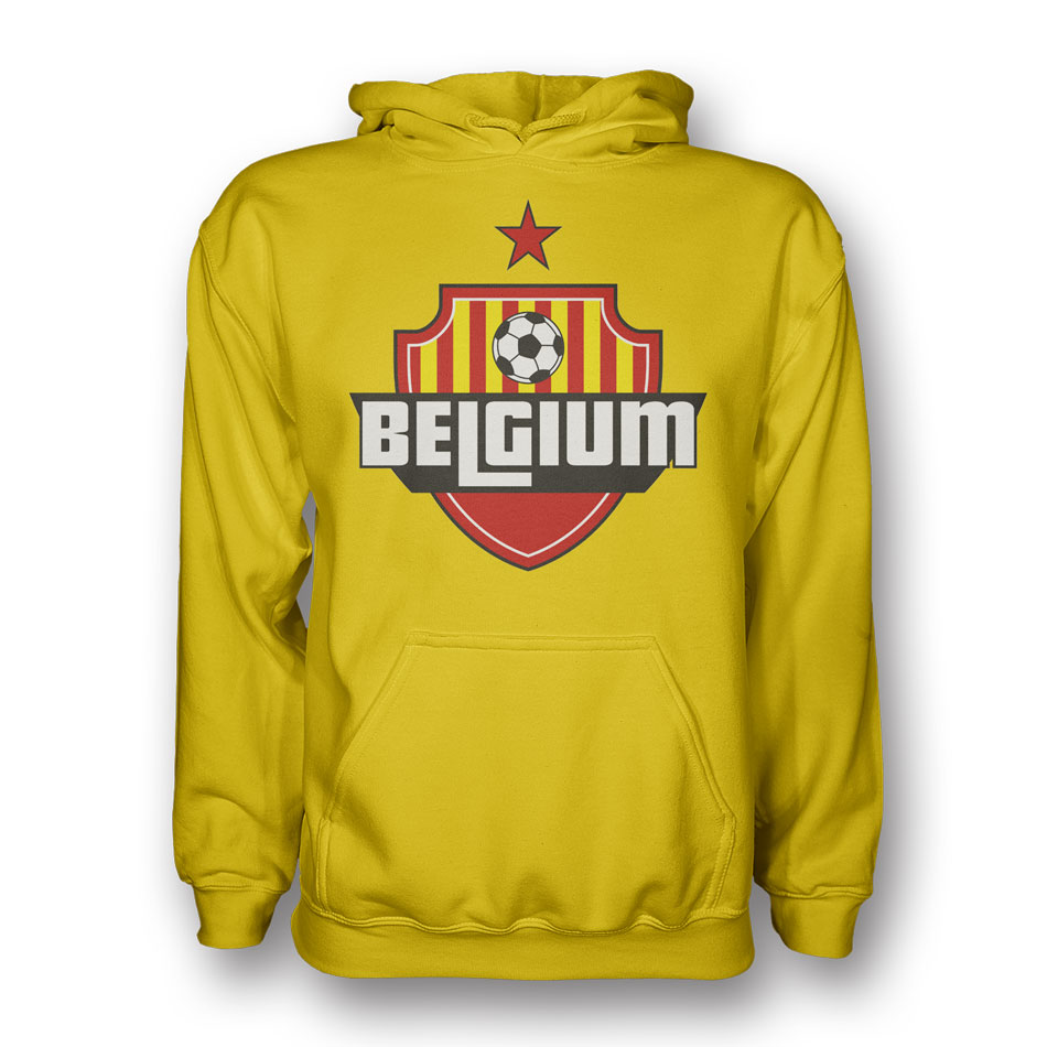 Belgium Country Logo Hoody (yellow) - Kids