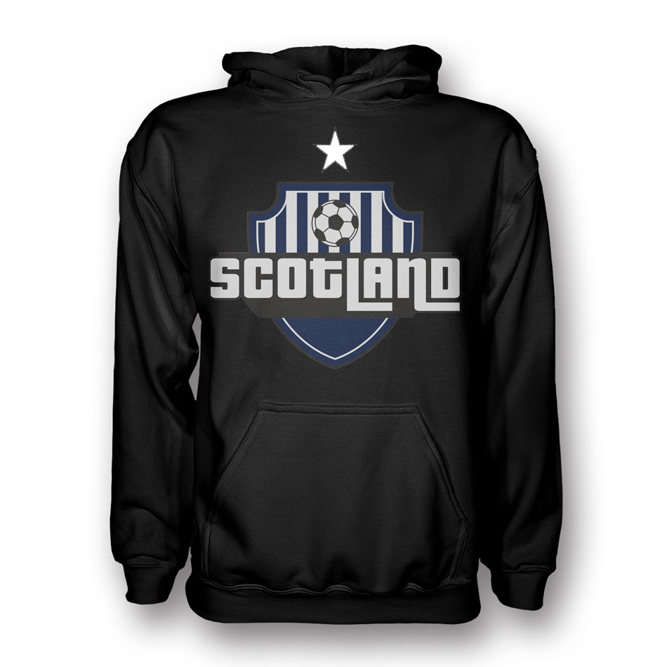 Scotland Country Logo Hoody (black) - Kids