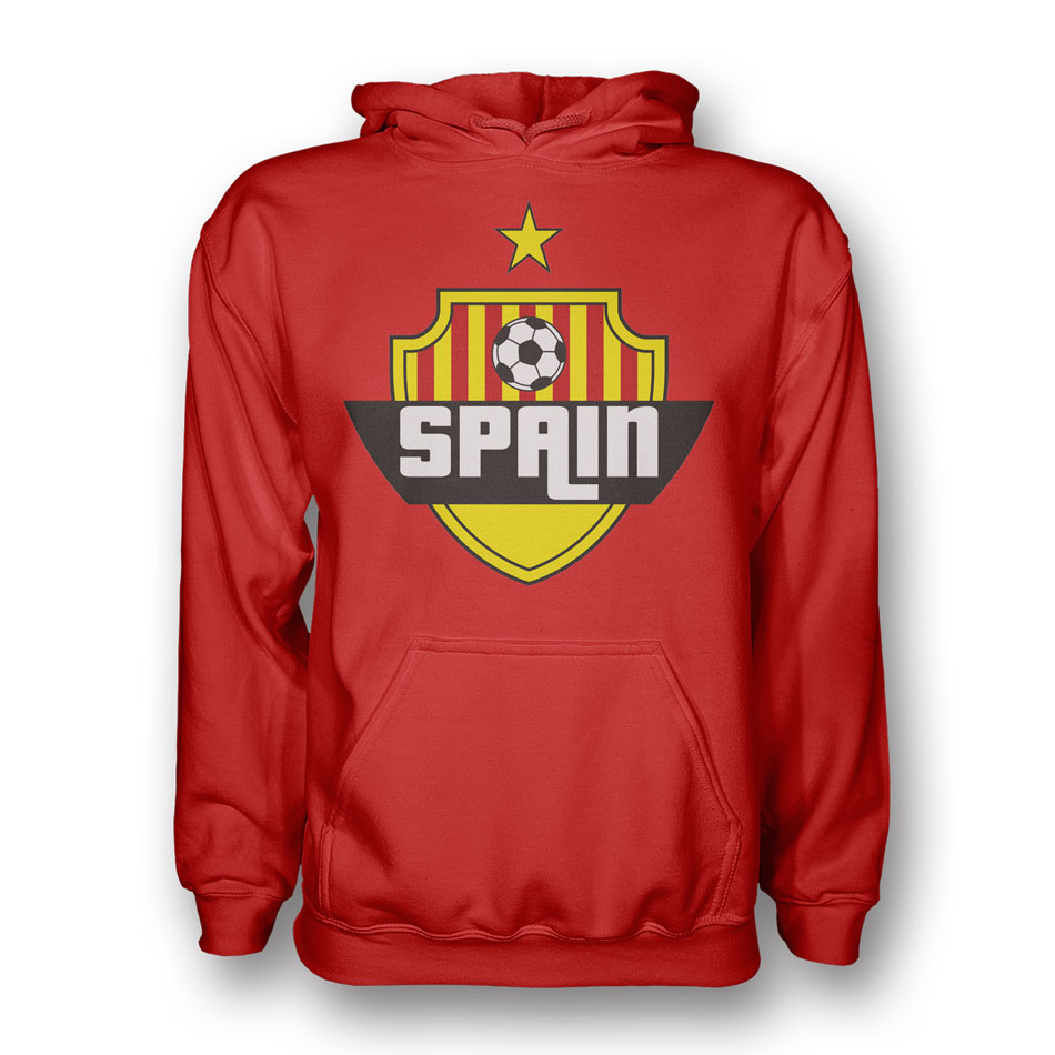 Spain Country Logo Hoody (red) - Kids