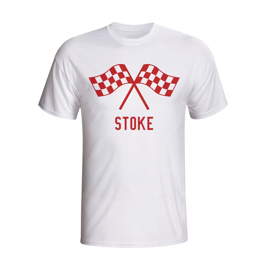 Stoke Waving Flags T-shirt (white) - Kids