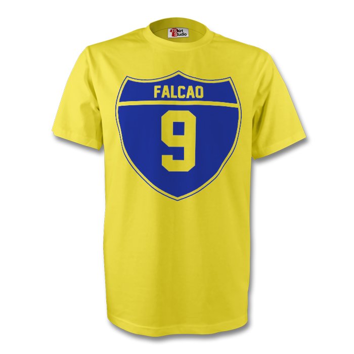 Radamel Falcao Colombia Crest Tee (yellow)