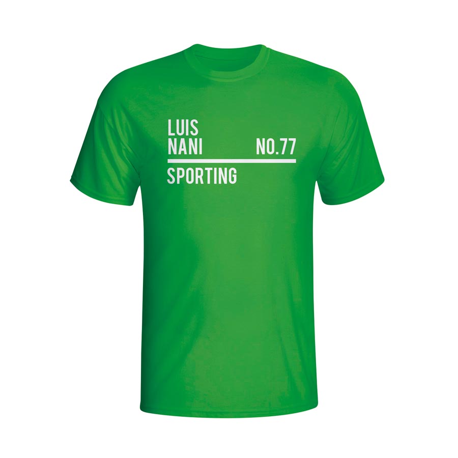 Luis Nani Sporting Lisbon Squad T-shirt (green)