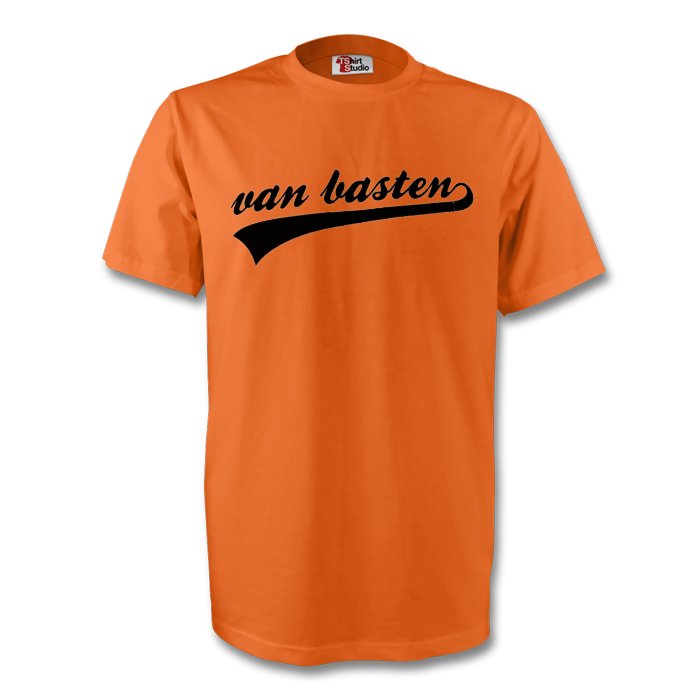 Marco Van Basten Holland Signature Tee (orange)