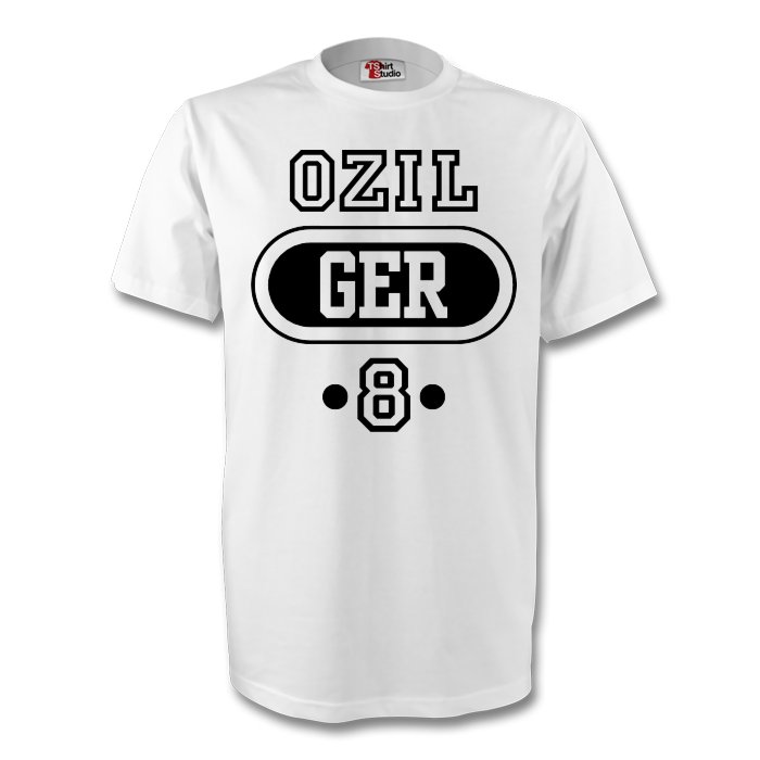 Mesut Ozil Germany Ger T-shirt (white)