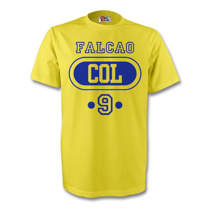 James Rodriguez Colombia Col T-shirt (yellow)