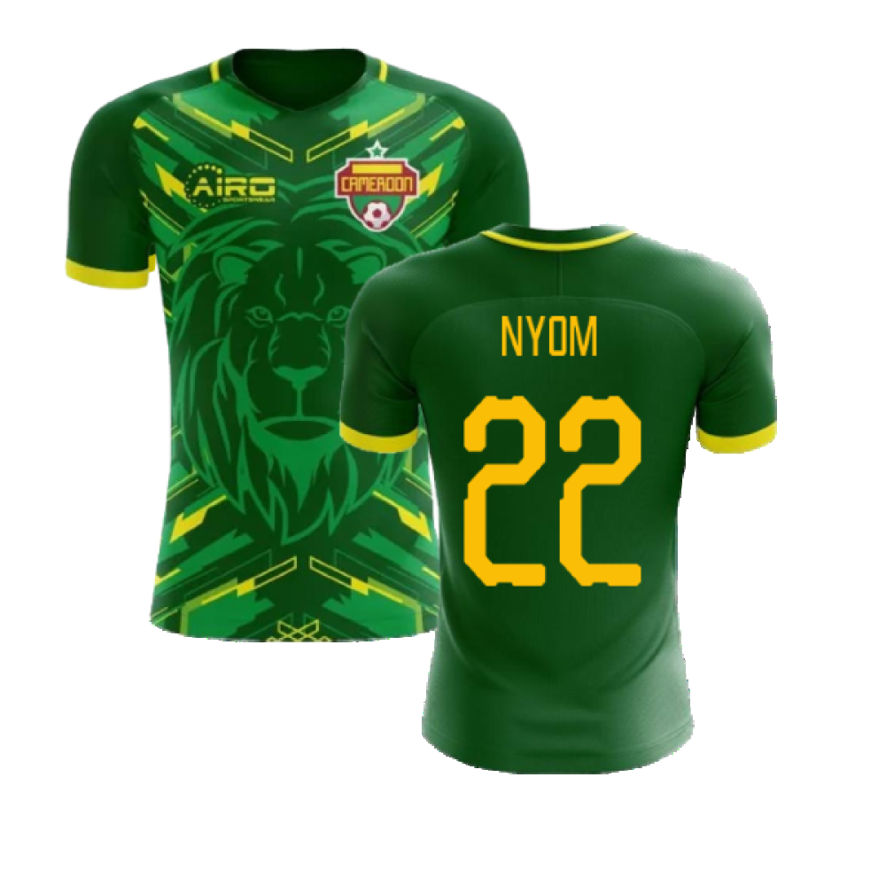 2024-2025 Cameroon Home Concept Football Shirt (Nyom 22)