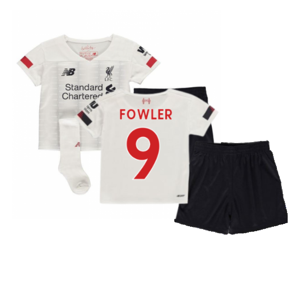 2019-2020 Liverpool Away Little Boys Mini Kit (Fowler 9)