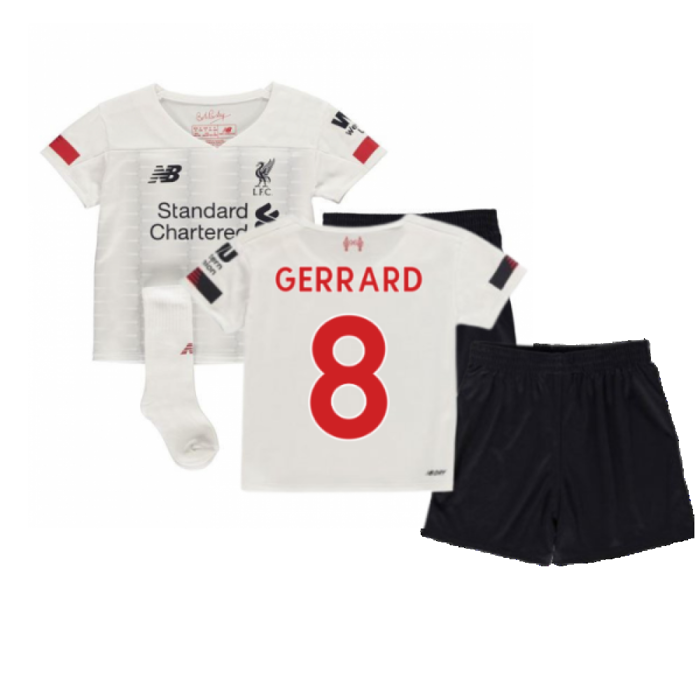 2019-2020 Liverpool Away Little Boys Mini Kit (Gerrard 8)