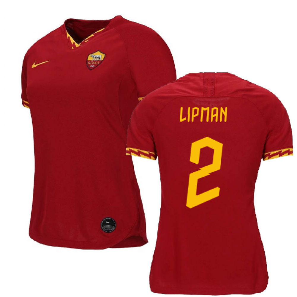 2019-2020 Roma Home Nike Ladies Shirt (Lipman 2)