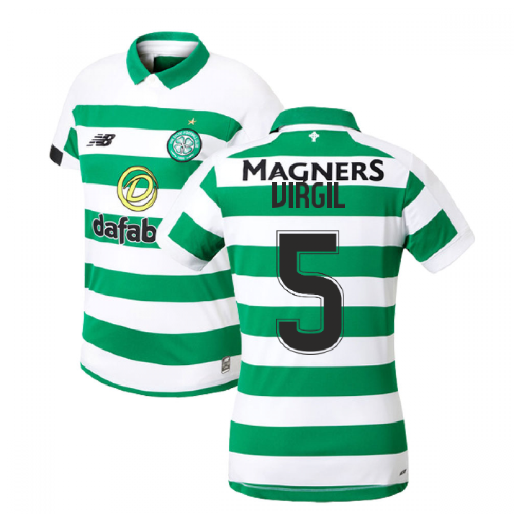 2019-2020 Celtic Home Ladies Shirt (Virgil 5)