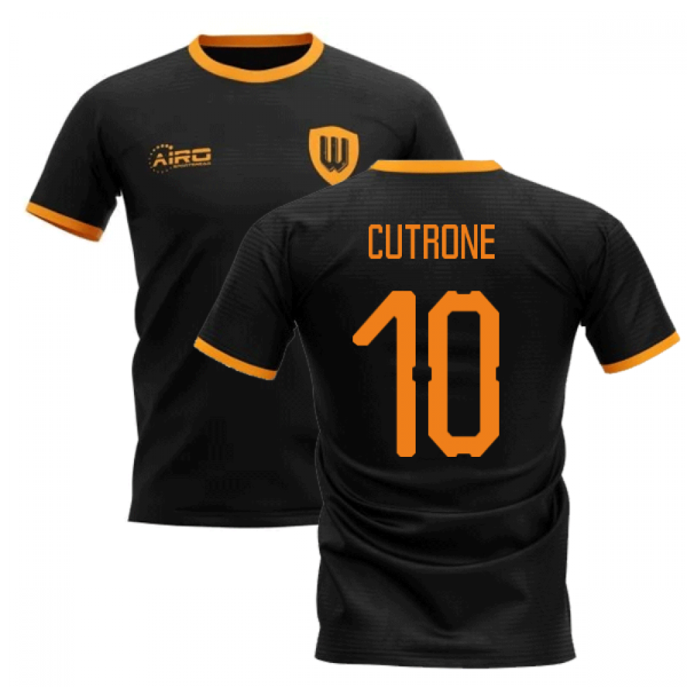 2024-2025 Wolverhampton Away Concept Football Shirt (Cutrone 10)