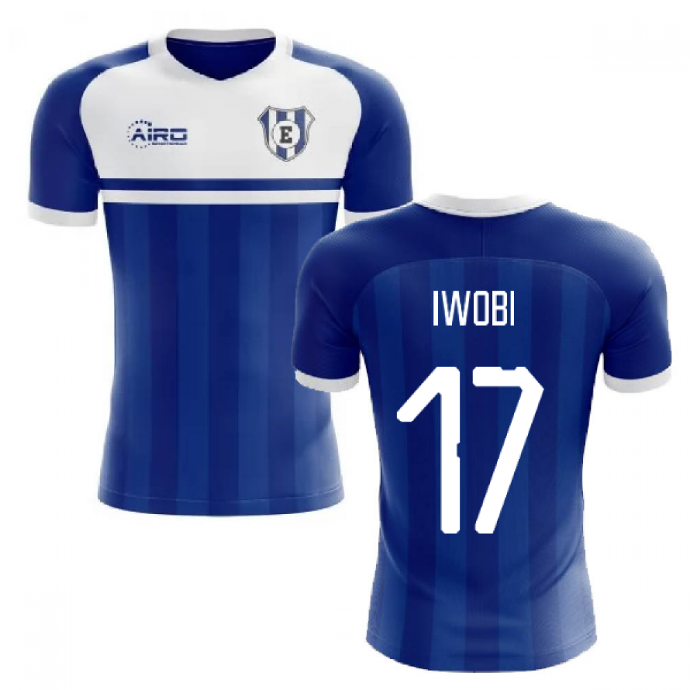 2024-2025 Everton Home Concept Football Shirt (Iwobi 17)