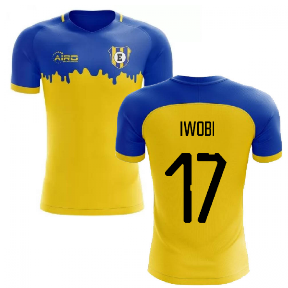 2024-2025 Everton Away Concept Football Shirt (Iwobi 17)