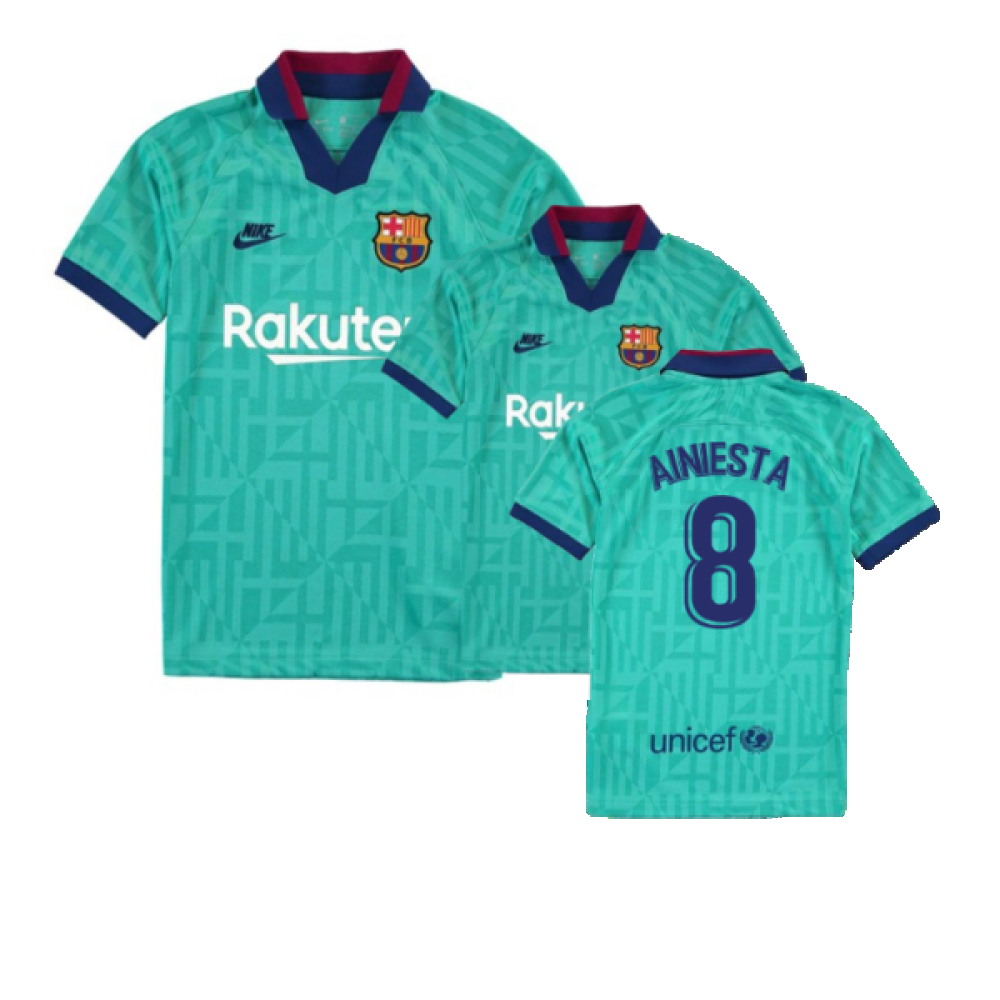 2019-2020 Barcelona Away Nike Shirt (Kids) (F.De Jong 21)