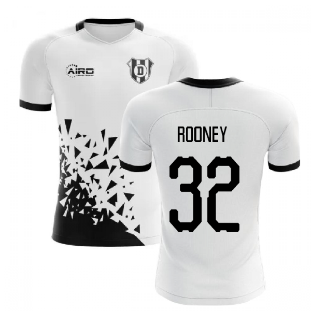 2024-2025 Derby Home Concept Football Shirt (Rooney 32)