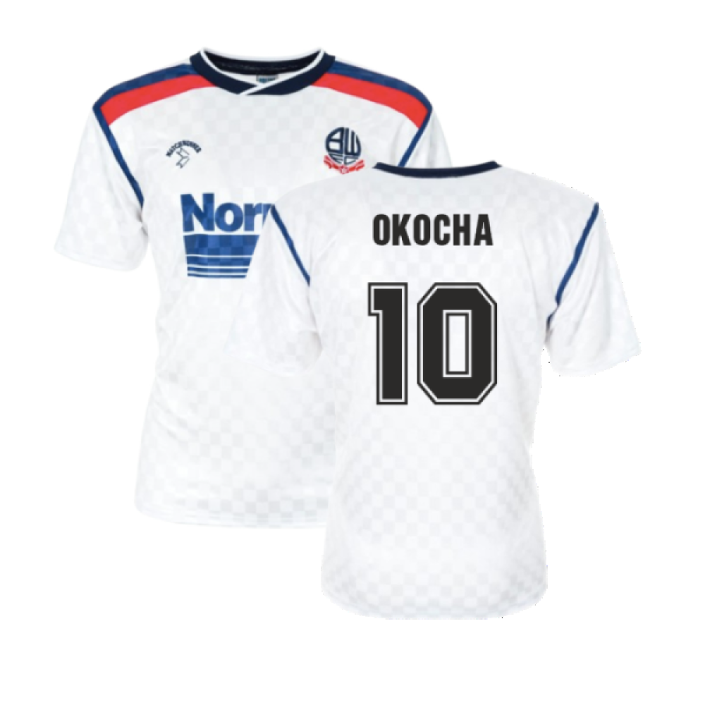 1988-1990 Bolton Home Retro Shirt (Okocha 10)