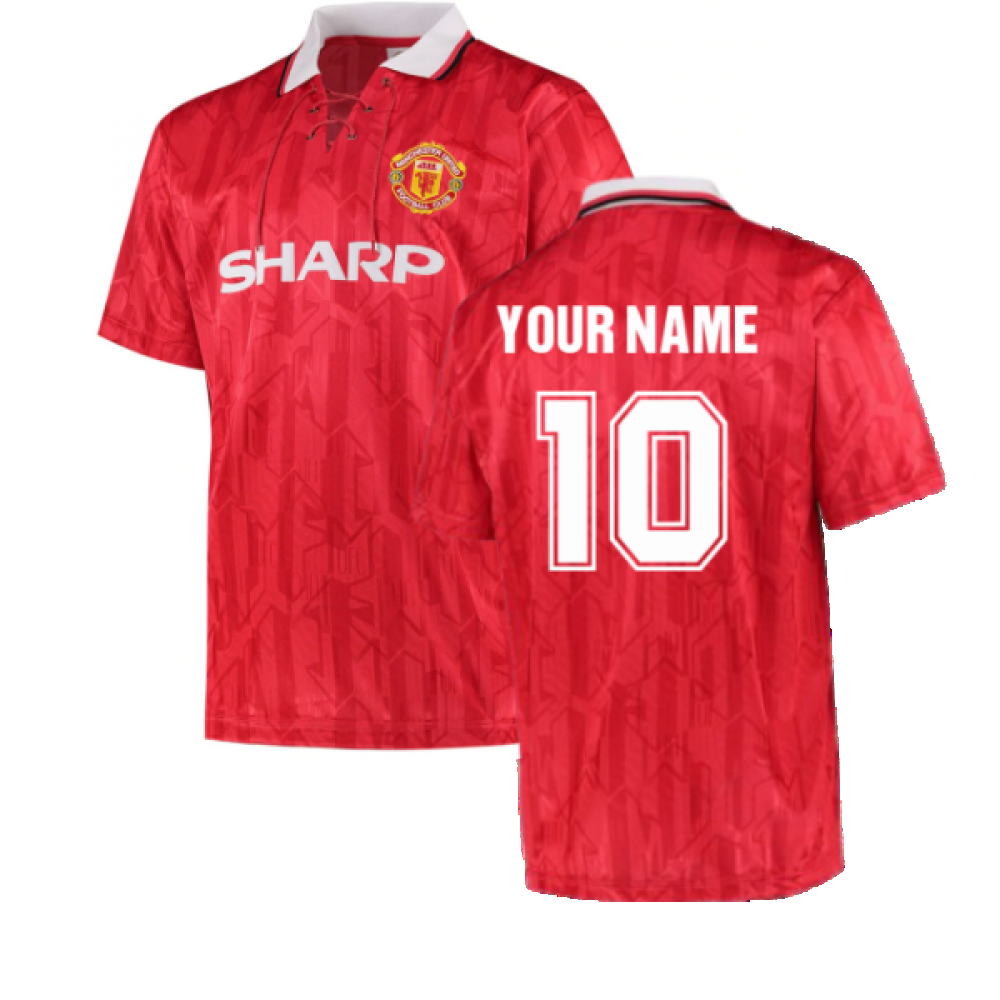 1994 Manchester United Home Football Shirt (Your Name)