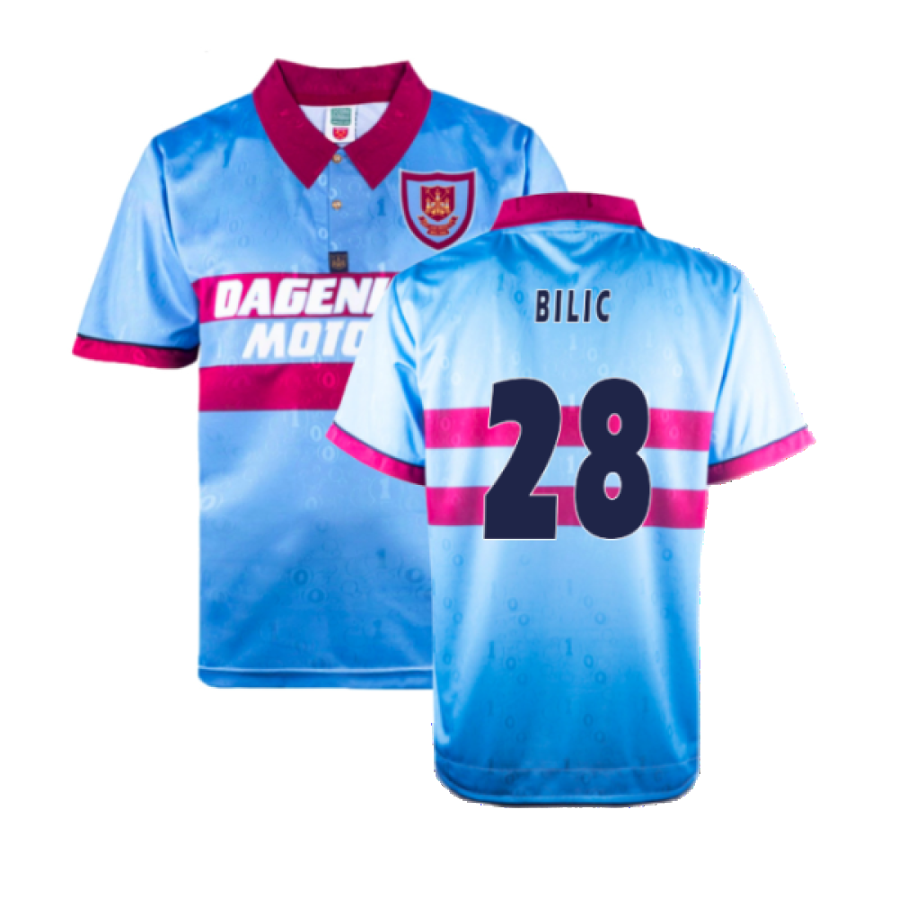 1995-1997 West Ham Pony Reissue Centenary Away Shirt (Bilic 28)