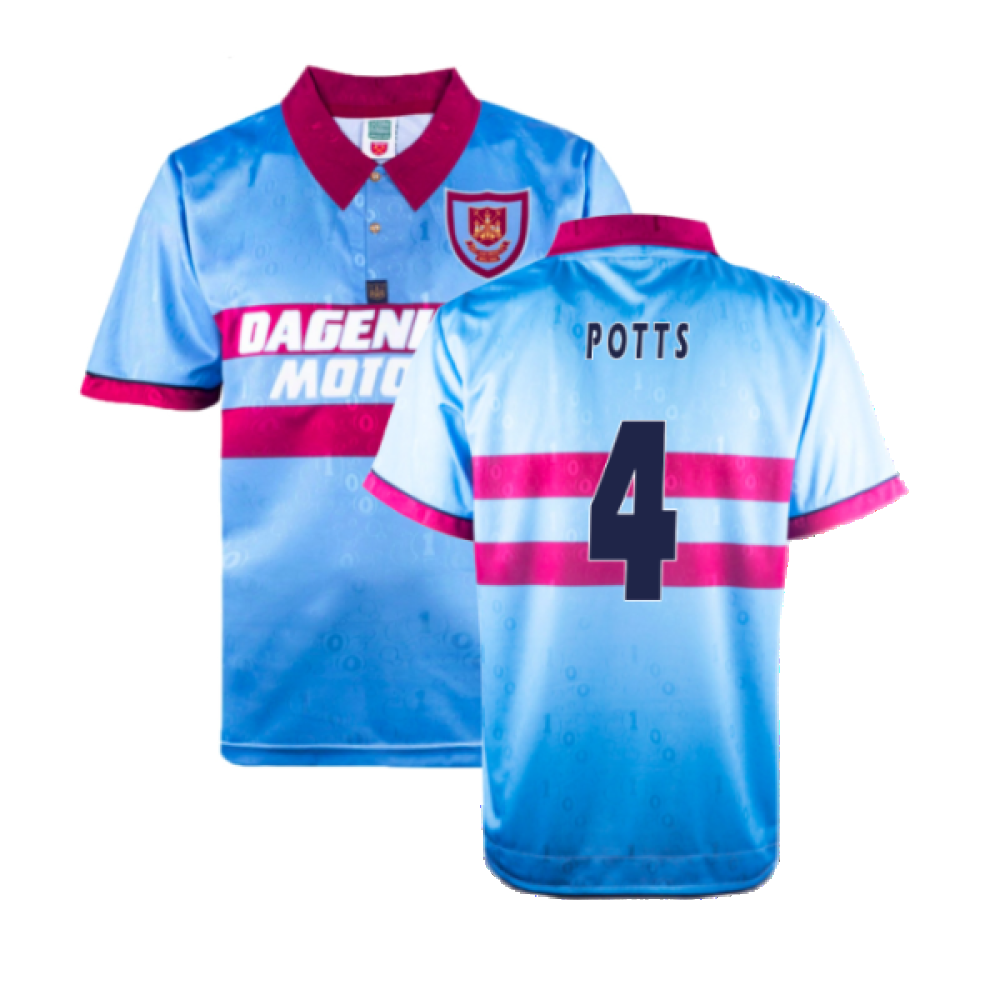 1995-1997 West Ham Pony Reissue Centenary Away Shirt (Potts 4)