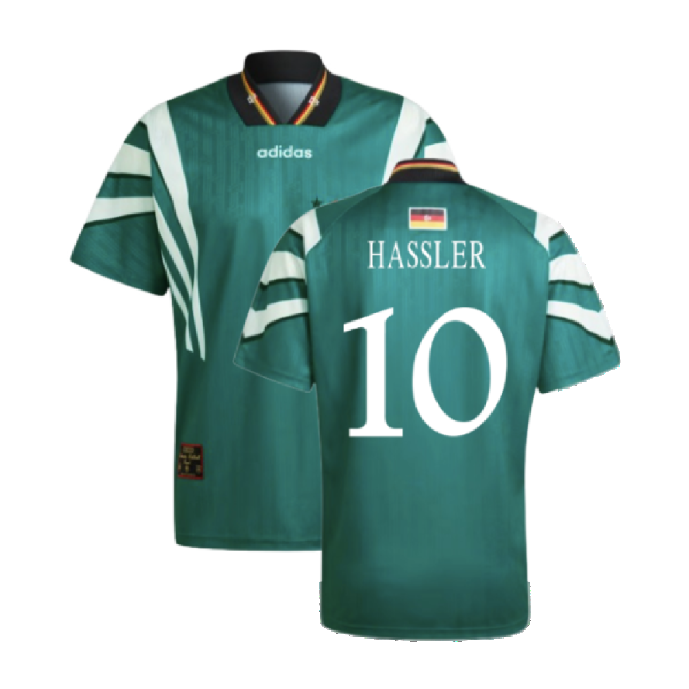 1996 Germany Euro 96 Away Shirt (Hassler 10)