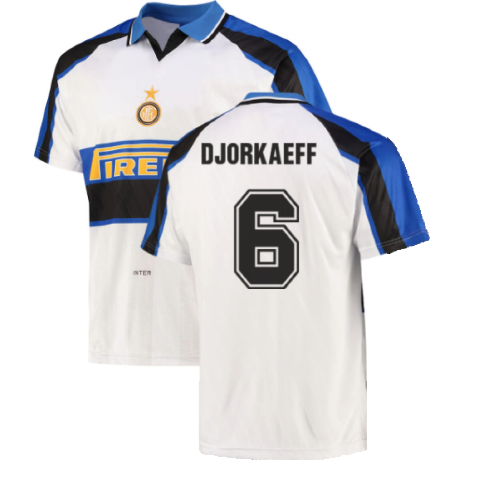 1996 Inter Milan Away Shirt (Djorkaeff 6)