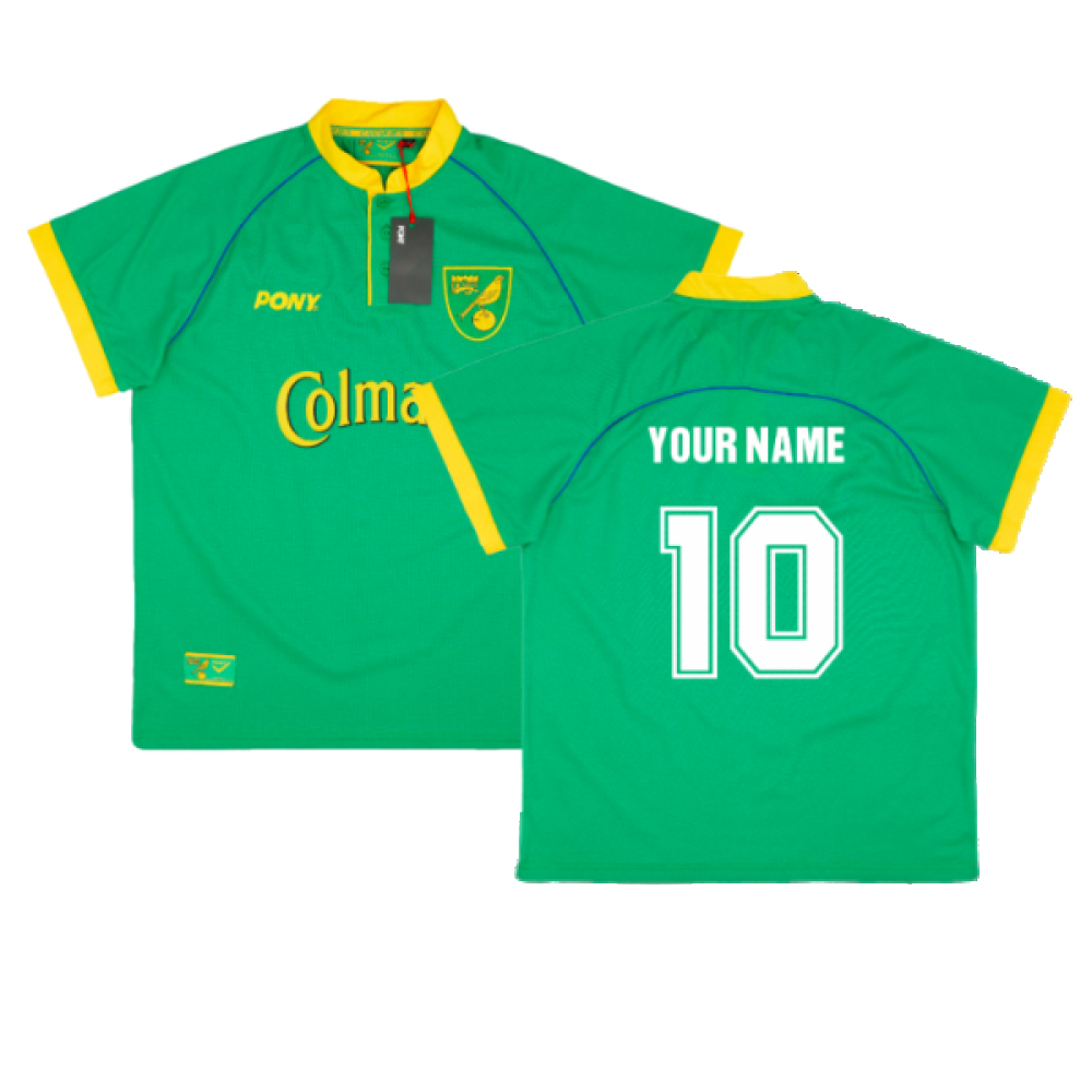 1997-1999 Norwich City Away Pony Reissue Shirt (Your Name)