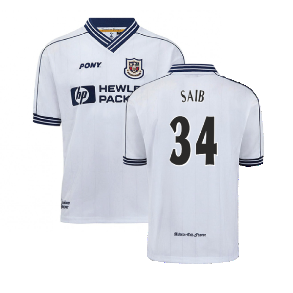 1997-1999 Tottenham Home Pony Retro Shirt (Saib 34)