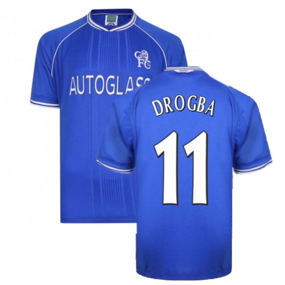 2000-2001 Chelsea Home Shirt (DROGBA 11)