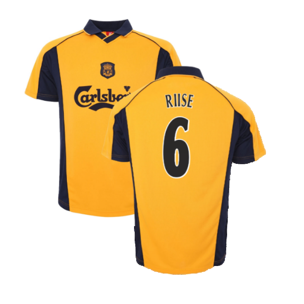 2000-2001 Liverpool Away Retro Shirt (RIISE 6)