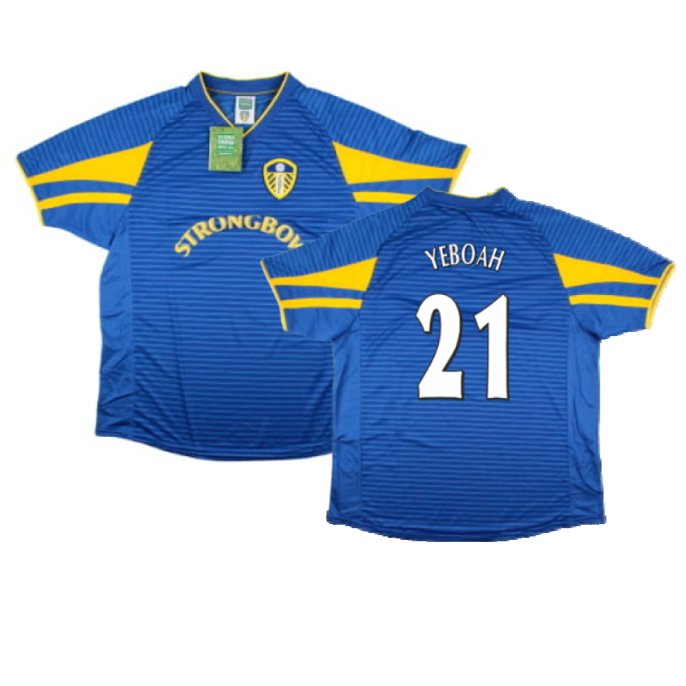 2002 Leeds United Third Retro Shirt (Yeboah 21)