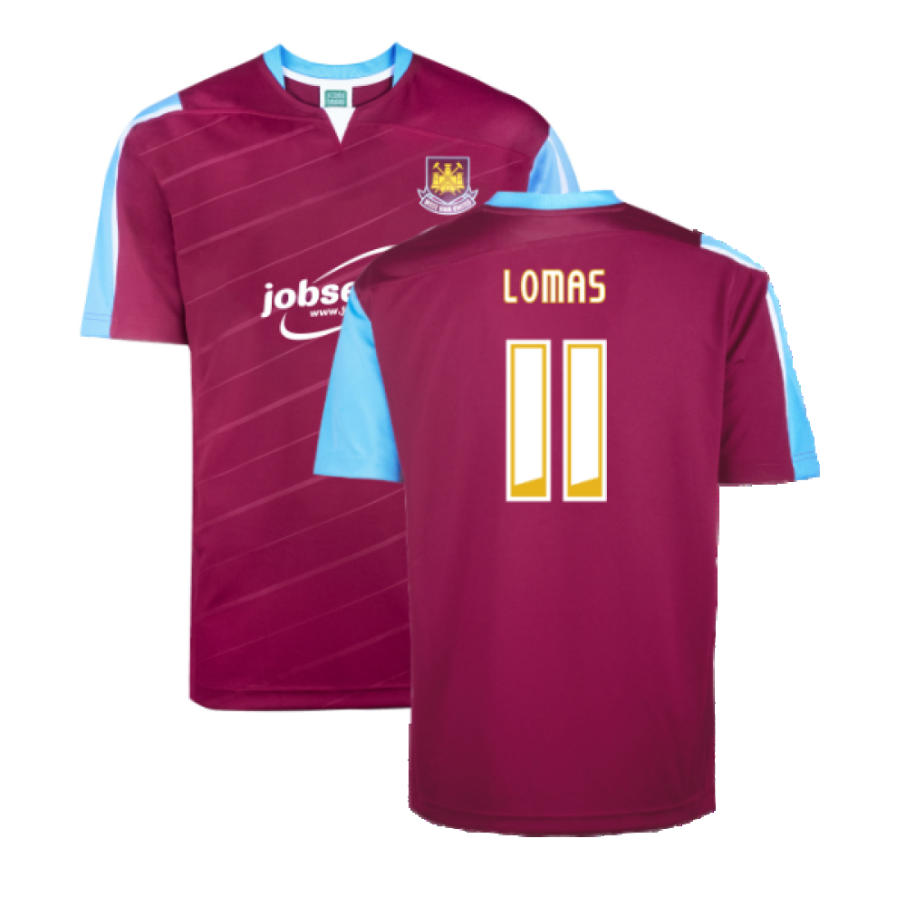 2005 West Ham Home Play Off Final Shirt (Lomas 11)