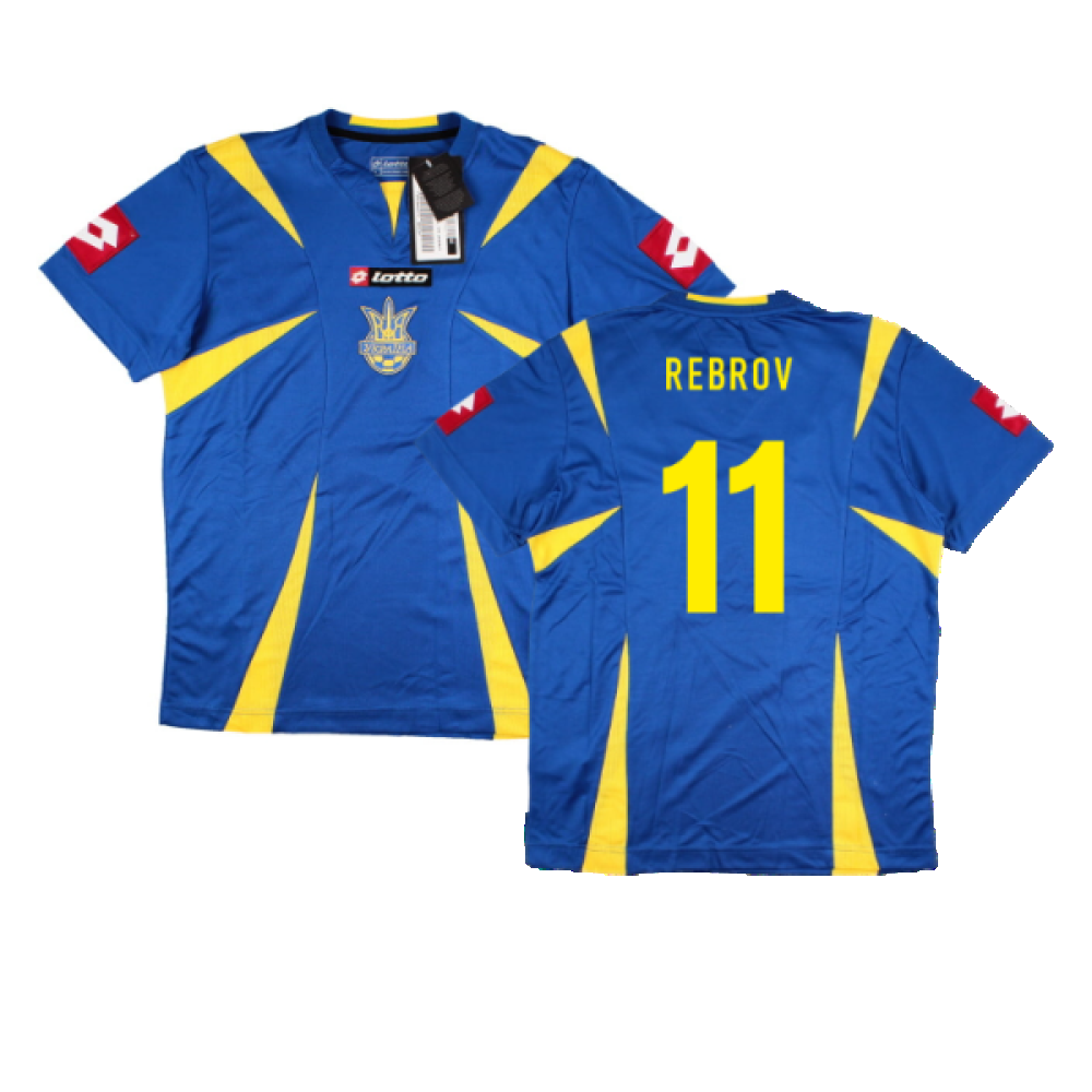 2006-2007 Ukraine Away Shirt (Rebrov 11)