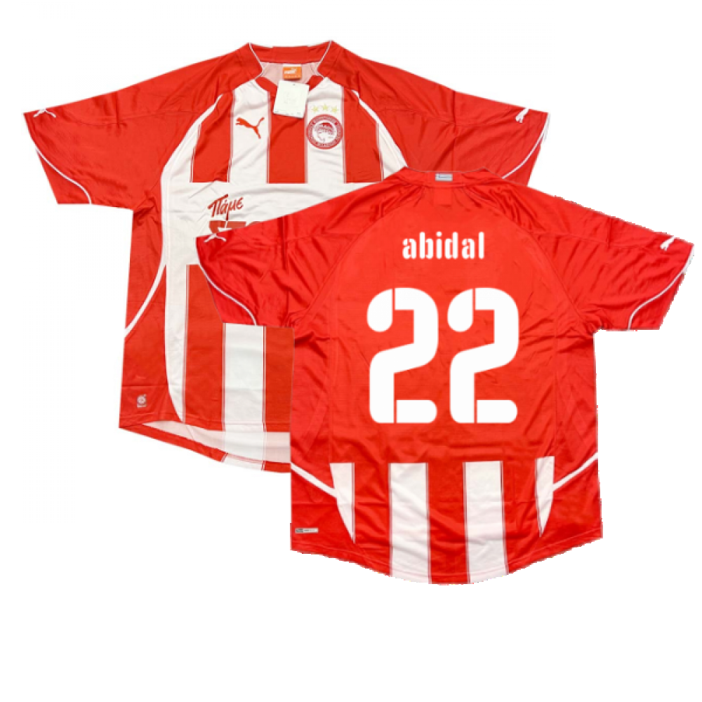 2010-2011 Olympiakos Home Shirt (Abidal 22)